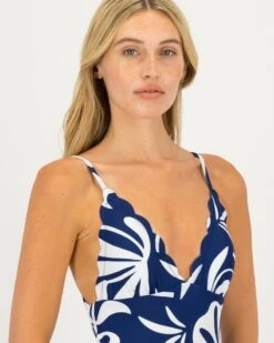 Chrishell Scalloped One-Piece Swimsuit -Fashion General Store 102420159 C54 3