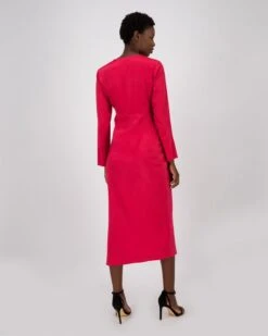 Jaqueline Slim Wrap Dress -Fashion General Store 103435171 C33 3