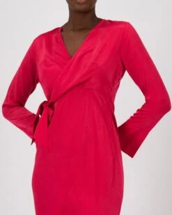 Jaqueline Slim Wrap Dress -Fashion General Store 103435171 C33 5