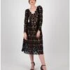 Clara Lace Sleeved Dress -Fashion General Store 103455125 C01 1