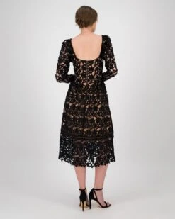 Clara Lace Sleeved Dress 8 Clara Lace Sleeved Dress -Fashion General Store 103455125 C01 2