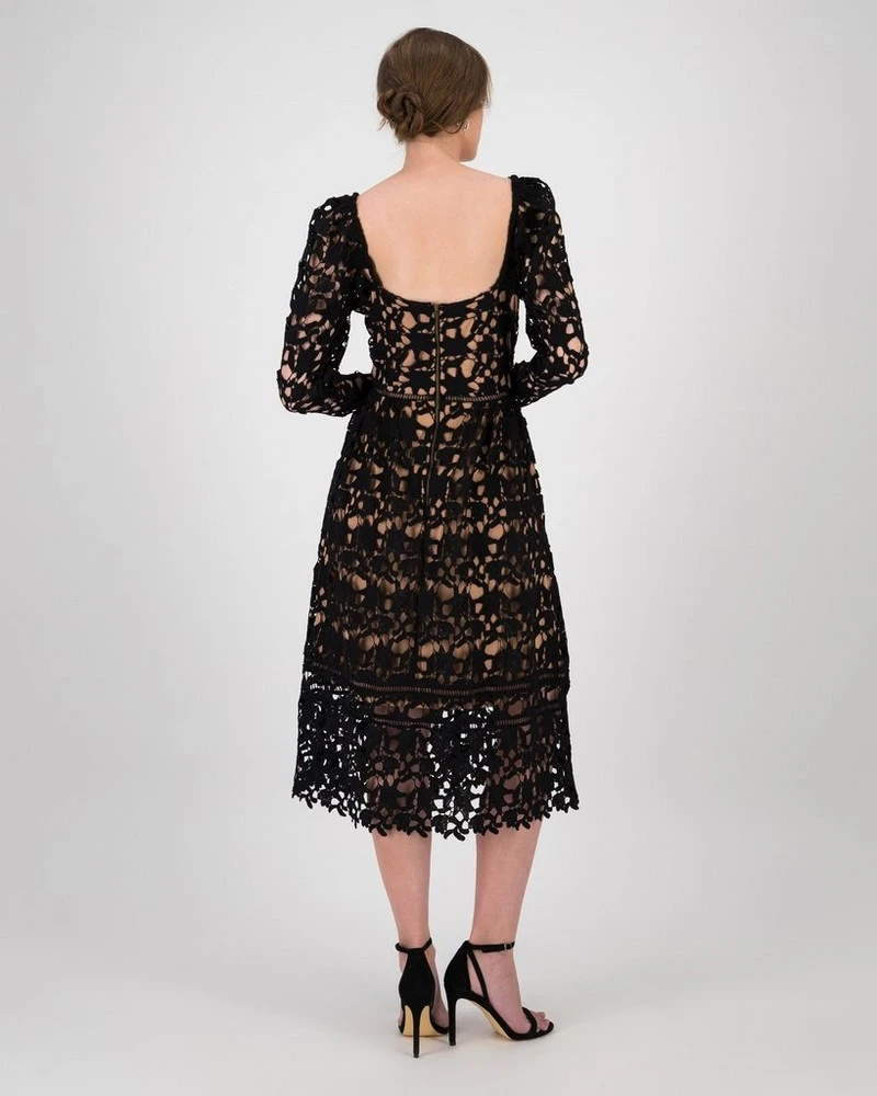 Clara Lace Sleeved Dress 4 Clara Lace Sleeved Dress - Image 2