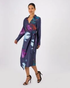 Heloise Wrap Dress -Fashion General Store 103605246 C57 3