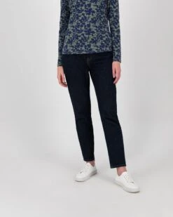 Lucie Raw Rinse Straight Leg Denim