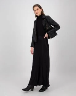 Alice Satin Slip Skirt -Fashion General Store 103620402 C01 3