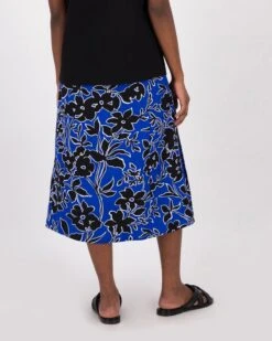 Aaminah Printed Pleated Skirt -Fashion General Store 103675154 C54 4