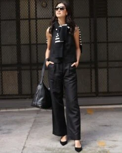 Addey Pleat Detail Pant