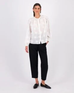 Lydie Embroidered Blouse -Fashion General Store 103755084 C09 3