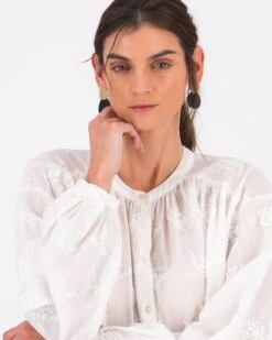 Lydie Embroidered Blouse -Fashion General Store 103755084 C09 4