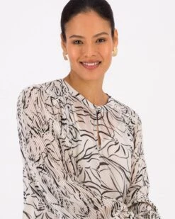 Victoria Printed Blouse -Fashion General Store 103765075 C10 4