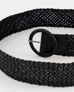 Adison Woven Leather Belt -Fashion General Store 103785068 C01 4