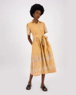 Lili Schiffli Maxi Dres -Fashion General Store 103840237 C92 3