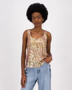 Harri Sequins Cami
