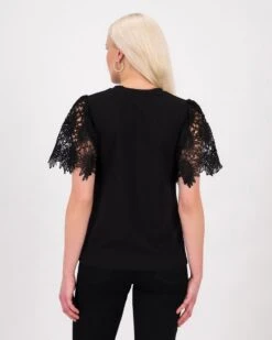 Alta Anglaise Mixed-Media Top -Fashion General Store 103865149 C01 3