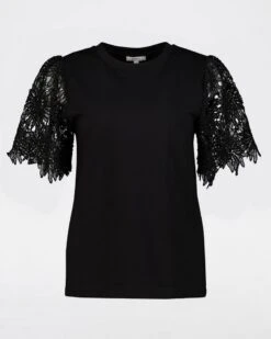 Alta Anglaise Mixed-Media Top -Fashion General Store 103865149 C01 6