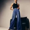 Geordie Relaxed Wide Leg Denim