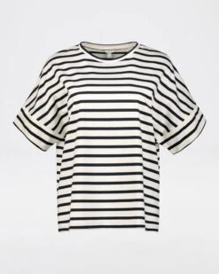 Remington Relaxed Stripe Tee -Fashion General Store 103885190 C57 6