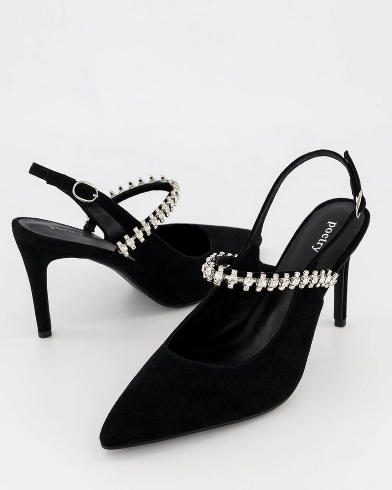 Harlow Bling Suede Heel 4 Harlow Bling Suede Heel - Image 2