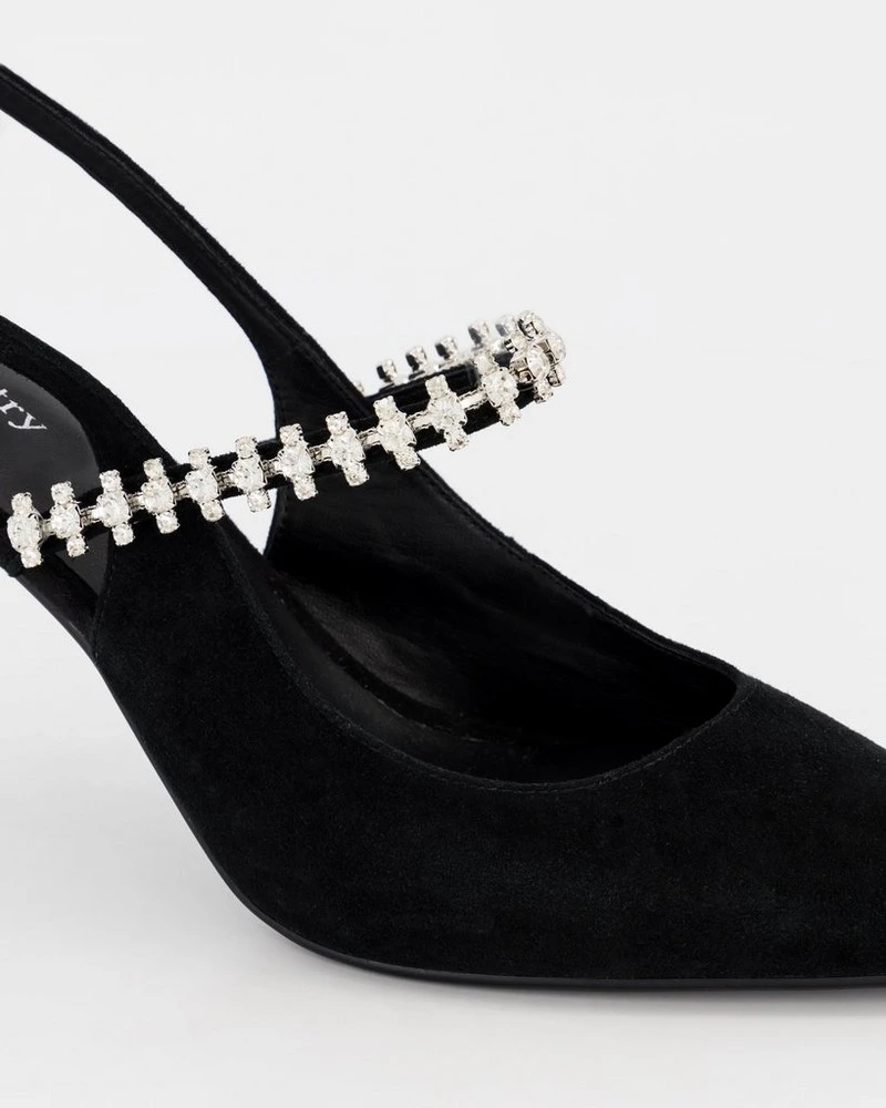 Harlow Bling Suede Heel 6 Harlow Bling Suede Heel - Image 4