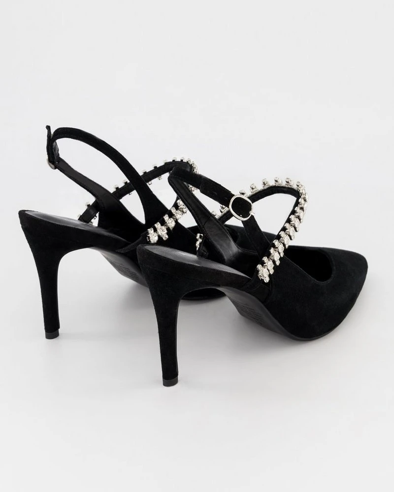 Harlow Bling Suede Heel 7 Harlow Bling Suede Heel - Image 5