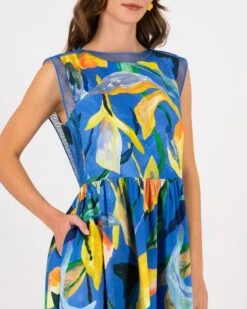 Cara Printed Dress -Fashion General Store 103910125 C54 4