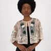 Tihana Embroidered Caplet -Fashion General Store 103920139 C25 1