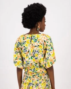 Carina Printed Crop Top -Fashion General Store 103925066 C99 3