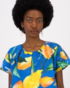 Yara Printed Popover -Fashion General Store 103925069 C54 4