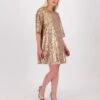 Marron Sequin Dress -Fashion General Store 103925072 C99 1