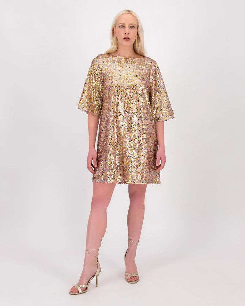 Marron Sequin Dress 5 Marron Sequin Dress - Image 3