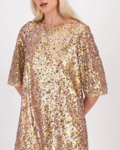 Marron Sequin Dress 10 Marron Sequin Dress -Fashion General Store 103925072 C99 4