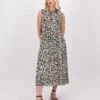 Diana Printed Plisse Dress -Fashion General Store 103945429 C23 1
