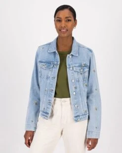 Bristol Embroidered Denim Jacket