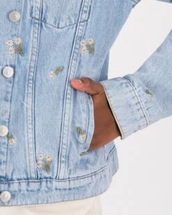 Bristol Embroidered Denim Jacket -Fashion General Store 103950079 C56 5