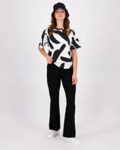 Stacey Skinny Flare Denim -Fashion General Store 104020079 C01 3