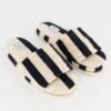 Ivy Striped Toweling Slipper -Fashion General Store 104025125 C57 1