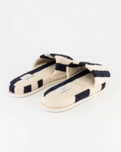 Ivy Striped Toweling Slipper -Fashion General Store 104025125 C57 5