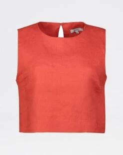 Flora Linen Popover Top 13 Flora Linen Popover Top -Fashion General Store 104040153 C43 6