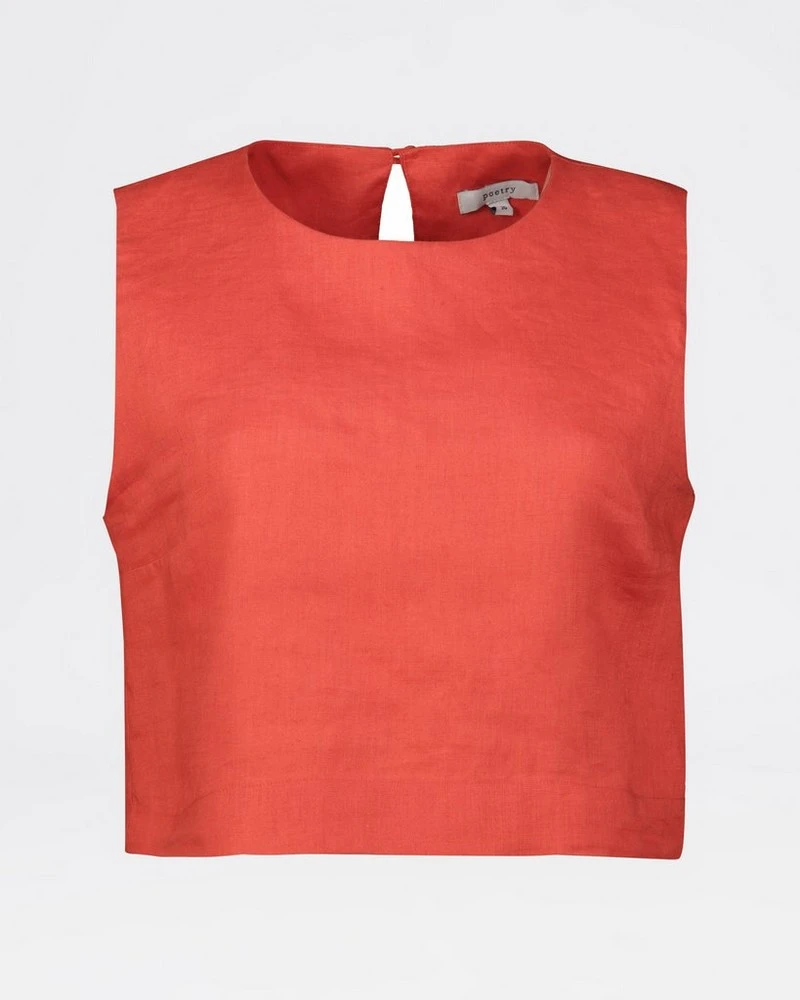 Flora Linen Popover Top 8 Flora Linen Popover Top - Image 6