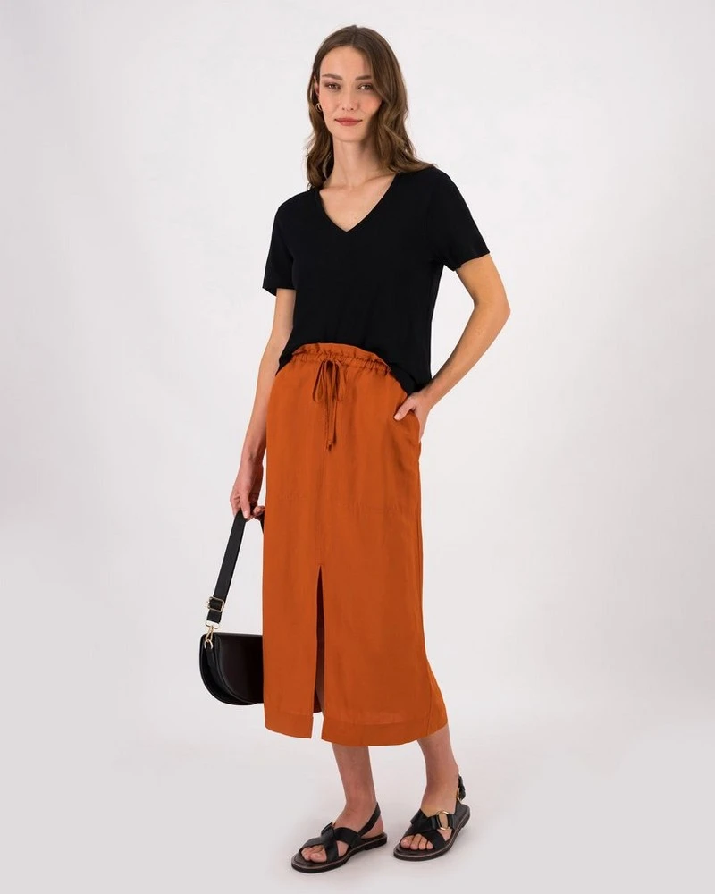 Zane Front Slit Skirt 4 Zane Front Slit Skirt - Image 2