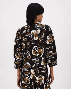 Amanda Printed Bomber Jacket -Fashion General Store 104070143 C99 3