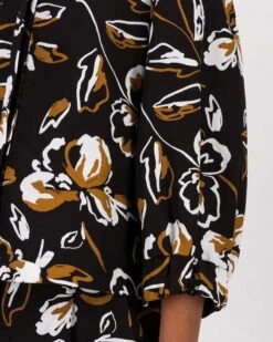 Amanda Printed Bomber Jacket -Fashion General Store 104070143 C99 5