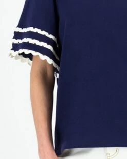 Zuri Ric Rac Detail Tee 12 Zuri Ric Rac Detail Tee -Fashion General Store 104150065 C57 5