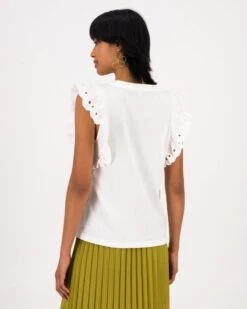 Caitlin Embroidered T-Shirt -Fashion General Store 104155092 C09 3