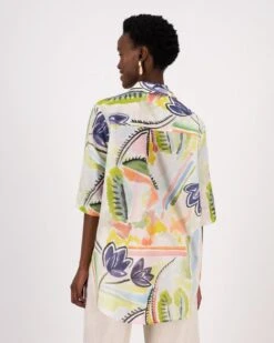 Silvia Printed Shirt -Fashion General Store 104185173 C99 3