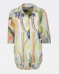 Silvia Printed Shirt -Fashion General Store 104185173 C99 6