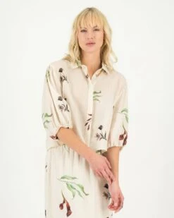 Dawson Soft Button Through Blouse -Fashion General Store 104210068 C10 4