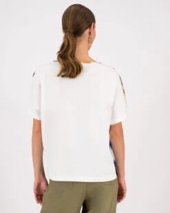 Miley Mixed-Media Top -Fashion General Store 104220072 C99 3