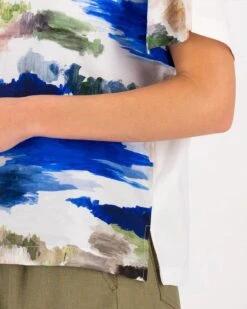 Miley Mixed-Media Top -Fashion General Store 104220072 C99 5