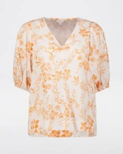 Adriana Two-Tone Linen Blouse -Fashion General Store 104235300 C94 6